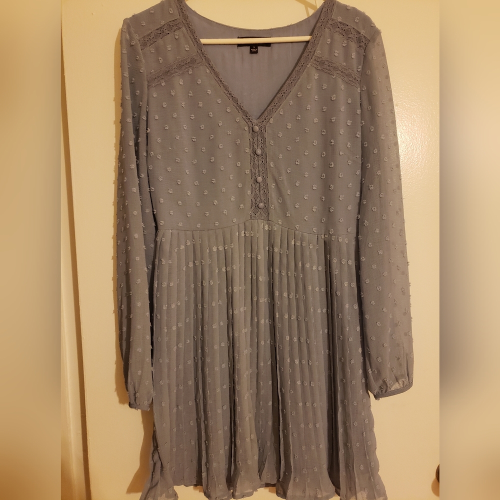Size S Lulus powder blue cocktail dress